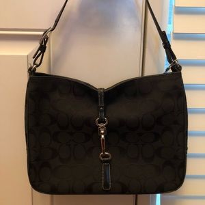 Coach logo small shoulder bag